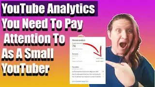 Understanding Your Analytics As A Small YouTuber: The Analytics You NEED To Pay Attention To