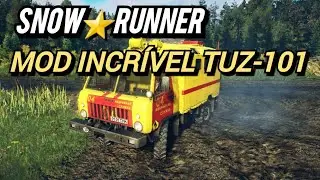 Snowrunner: Mod Tuz-101 com várias carrocerias exclusivas.