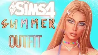 🌊Sims 4☀️🌴Summer🥥🌺Outfit🐚🌅