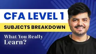 CFA Syllabus 2026 - Fully Explained | Detailed Overview