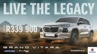 Live The Legacy, With The New Grand Vitara
