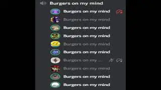 Burgers on my mind