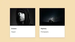 Simple card design using [HTML & CSS] under 4 minutes| Beginners