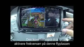 Garmin Smartglide demo Cessna 177RG LN-ALK. Som en coopilot. Ved motorfeil kan flyet glidefly selv.
