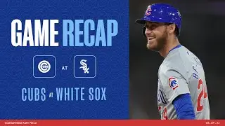 Game Highlights: Cubs Win Game Three Of The Crosstown Series! | 8/9/24
