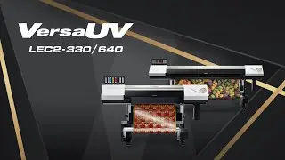 Stampa e taglio UV di livello superiore grazie alle nuove VersaUV LEC2-330/640 di Roland DG