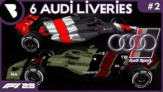 F1 23 - AUDI LIVERY IDEAS - #2