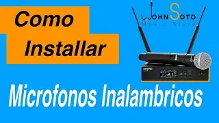 Como Instalar Un MIcrofono Inalámbrico?