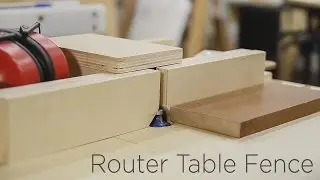 Adjustable Router Table Fence For My Homemade Router Lift- 190