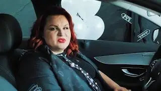 Вручение мерседеса в подарок Шакиной Юлии