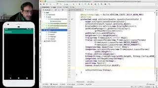 Android Studio Draw stars
