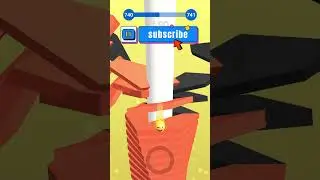 STACK BALL LVL.740 #viralvideo #stackball #fpy #stackattack #stackcolors #stackrider #stack