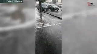 Ливень с градом в Харькове: часть улиц города затопило водой - 08.06.2021