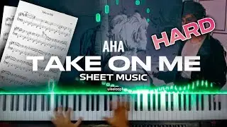 Take on me Piano Cover sheet music available - Uikeloop