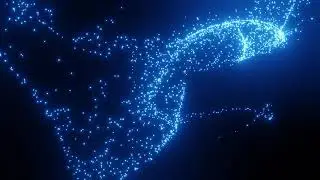 Particles  Line Background Blue  Free HD Videos And Clips 2020