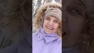 Снежное утро марта