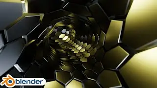 Blender Tutorial - Create Awesome Motion Graphics Loop Using Geometry Nodes In Blender 3.1 / 