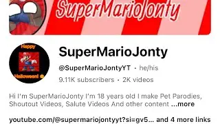 Me when @SuperMarioJontyYT reached 9.11K subscribers