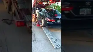 Toyota Car Shipping in Open Trailer | Rapid Auto Shipping