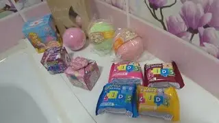 Вика и бомбочки для ванны.