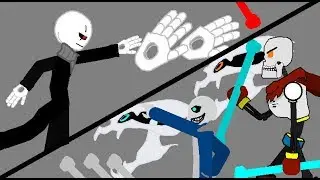 Sans And Papyrus Vs Gaster (Pivot Animation)
