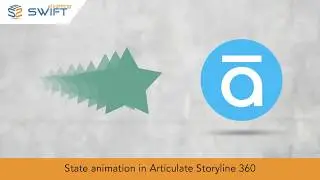 State Animation in Articulate Storyline 360 - How To Add Animations To Images or Shapes