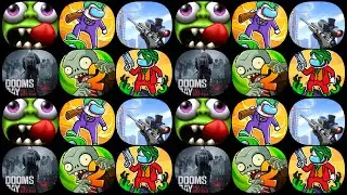Impostors vs Zombies, Plants vs Zombies 2, Zombie Tsunami, Sniper Zombies 3D, Doomsday Games #20