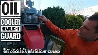 Bike Mods - Radiator guard and Headlight Guard - R1100GS