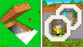 Ho COSTRUITO una CASA SEGRETA DENTRO una MONTAGNA in MINECRAFT!