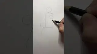 рисуем легко и просто девушку