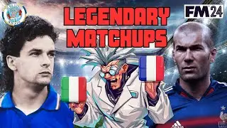 BAGGIO VS ZIDANE | Legendary Matchups | FM24