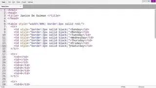 HTML Padding and Borders in Table