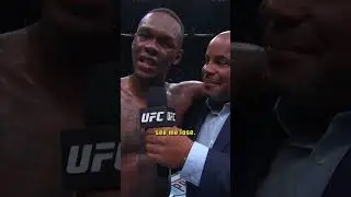 Will be seeing more of Israel Adesanya in future. 