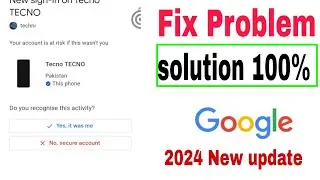 your account is at risk if this wasn't your google account