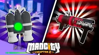 ⭐COMO CONSEGUIR el JETPACK y la DEATH RAY en Mad City Chapter 2 || Roblox - Server Vip
