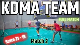 Kdma School Badminton Academy TEAM 👏Match 2