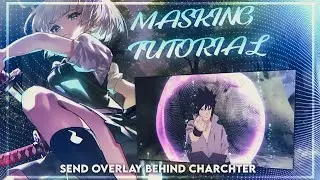 TUTORIAL FOR SENDING OVERLAY BEHIND CHARACTER (ALIGHT MOTION)