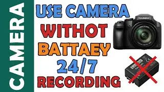Panasonic Lumix FZ80/FZ82 - 24/7 Recording without Battery - FZ82 Battery  DC Coupler