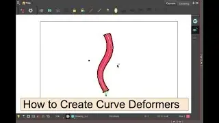 How to Create Curve Deformers in Toonboom Harmony