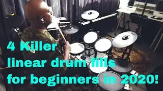 4 killer Linear drum fills for beginners in 2020!