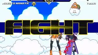 Makoto Nanaya vs Yuuki Konno MUGEN BATTLE
