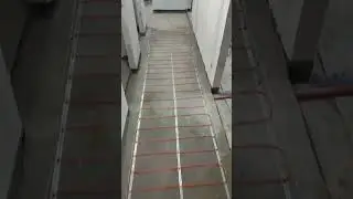 ♨️🔌 Монтаж нагревательных кабелей тёплого пола в квартире #теплыйпол #греющийкабель #нагревательный
