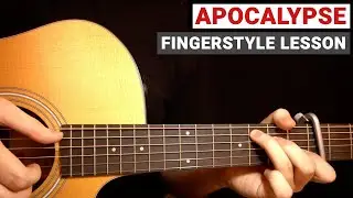 Apocalypse - Cigarettes After Sex | Fingerstyle Tutorial (Guitar Lesson)