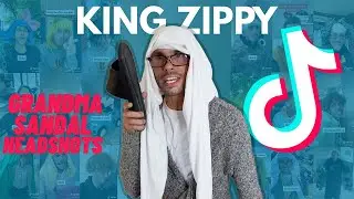 🔥1 HOUR 🔥Grandma Throwing Sandals - KING ZIPPY TikTok Compilation