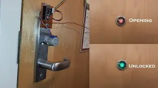 Building a device to unlock my door through the peephole