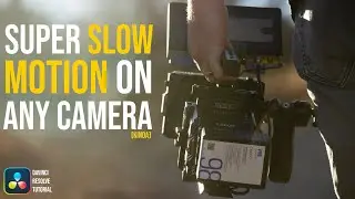 Super Slow Motion Trick in DaVinci Resolve