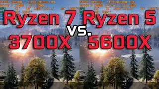 Ryzen 7 3700X vs. Ryzen 5 5600X Gaming Comparison With RTX 3080
