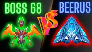 Space Shooter Beerus Ship Vs New Boss 68 | Space Shooter Galaxy Attack | Zambario Gamers
