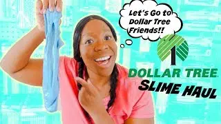 DOLLAR TREE SLIME CHALLENGE (The Savy Show) DOLLAR TREE SLIME HAUL CHALLENGE