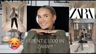 HUGE ZARA HAUL!!! TRY ON | MOLLYMAE